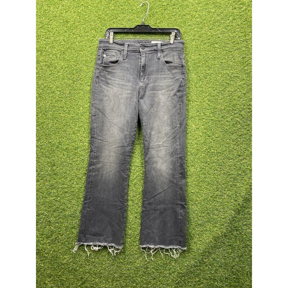 AG Adriano Goldschmied Jeans Womens 30 Farrah Boot Crop High Rise Fit Loose Y2K